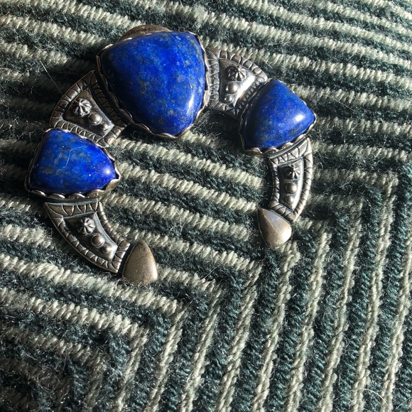 Carolyn Pollack arrowhead lapis enhancer - Picture 9 of 10